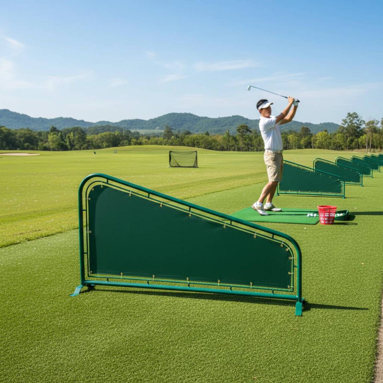 캔버스 골프 디바이더 헤비듀티 연습장 배리어 스포츠 장 - Golf Equipment 리뷰 및 가격