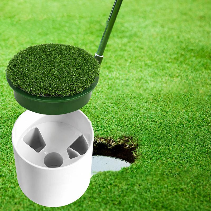 보호 커버가 있는 골프 퍼팅 연습용 그린 컵, 실내외  - Golf Equipment Indoor 리뷰 및 가격