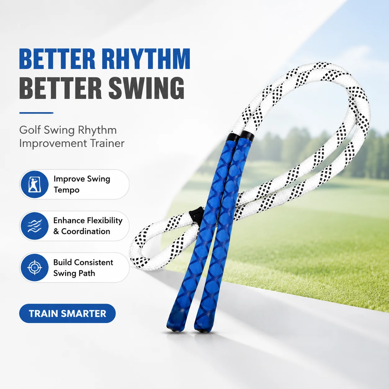 골프 스윙 리듬 개선 트레이너 실내 훈련 로프 유연성  - Golf Equipment 리뷰 및 가격