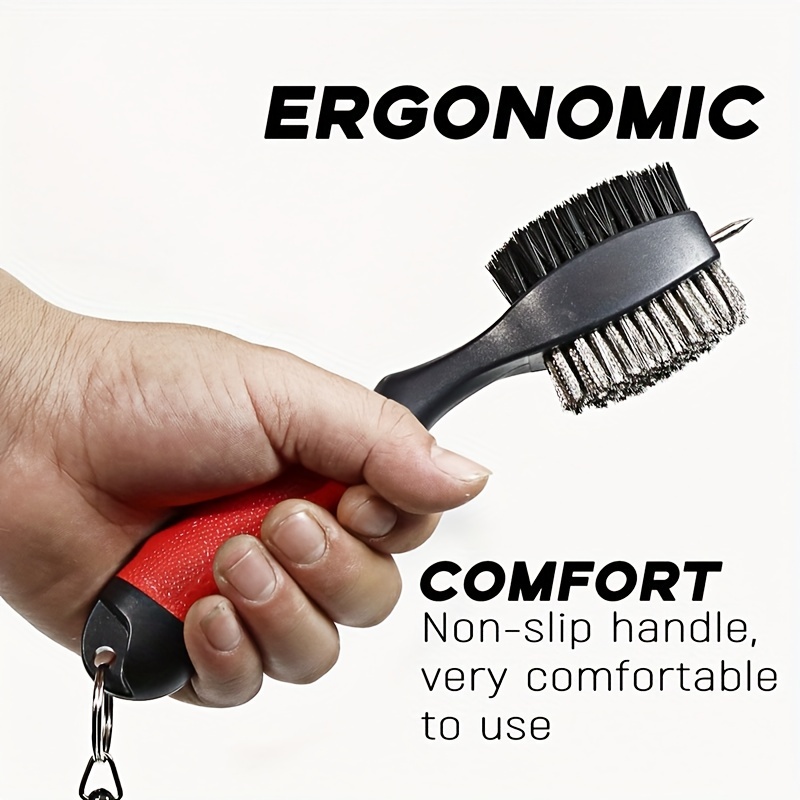 골프 클럽 청소 브러시 ​​홈 클리너, 접이식 대형 헤 - Golf Equipment To Improve Your Game 리뷰 및 가격