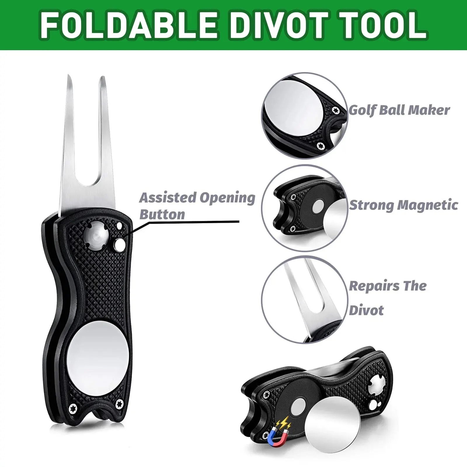 골프 클럽 브러시 및 타월 클리너 완전 세트, 듀얼 사 - Golf Equipment To Improve Your Game 리뷰 및 가격